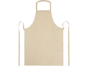 Pheebs 200 g/m2 recycled cotton apron, натуральный — изображение 2