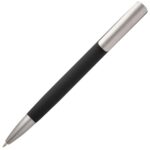 Ziguur шариковая ручка из переработанного алюминия - сплошной черный (синие чернила)