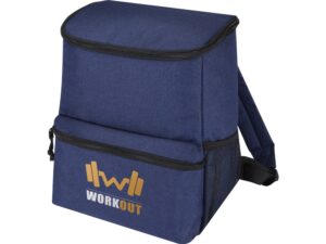 Excursion, рюкзак-холодильник из переработанного РЕТ-пластика - Heather navy — изображение 7