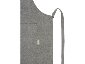 Pheebs 200 g/m2 recycled cotton apron, черный — изображение 3