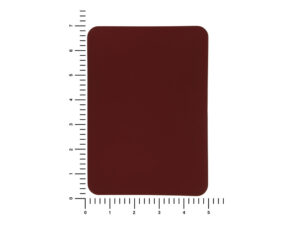 ПАТЧ ПРЯМОУГОЛНЫЙ soft-touch (коричневый ) 5,0 х 7,0 см — изображение 3