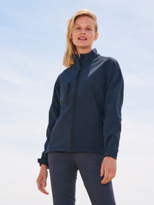 Куртка женская на молнии Roxy 340 темно-серая — изображение 4