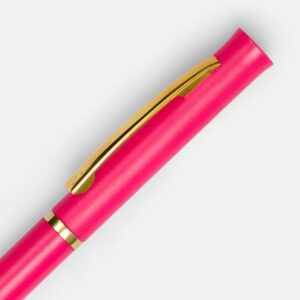 Ручка шариковая Euro Gold, розовая — изображение 3