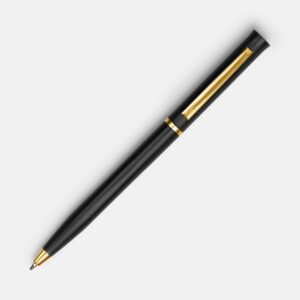 Ручка шариковая Euro Gold, черная — изображение 2