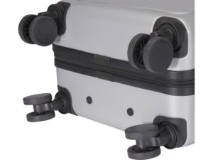 Rover Pro 20-дюймовый чемодан на колесах из материалов, переработанных согласно стандарту GRS, объемом 40 л - Серебряный — изображение 8
