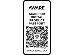 Opal с 6 панелями Aware™ кепка из переработанных материалов - Oatmeal — изображение 4