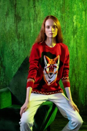 Джемпер Totem Fox, красный — изображение 7