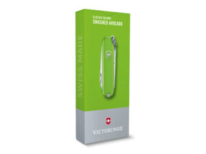 Нож-брелок VICTORINOX Classic SD Colors Smashed Avocado, 58 мм, 7 функций, салатовый — изображение 4