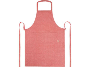 Pheebs 200 g/m2 recycled cotton apron, красный яркий — изображение 2