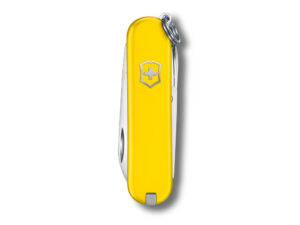 Нож-брелок VICTORINOX Classic SD Colors Sunny Side, 58 мм, 7 функций, жёлтый — изображение 2
