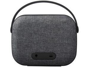 Динамик Bluetooth с тканым материалом, черный — изображение 2