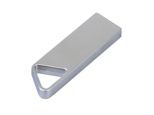 USB 3.0-флешка на 64 Гб с мини чипом, компактный дизайн, отверстие треугольной формы для цепочки — изображение 3