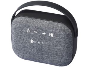 Динамик Bluetooth с тканым материалом, черный — изображение 7