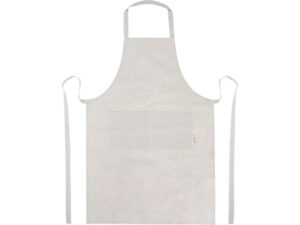 Pheebs 200 g/m2 recycled cotton apron, серый яркий — изображение 2