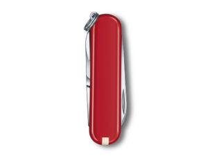 Нож-брелок VICTORINOX Classic Style Icon, 58 мм, 7 функций, красный — изображение 3