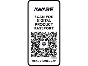 Opal с 6 панелями Aware™ кепка из переработанных материалов - Зеленый — изображение 4