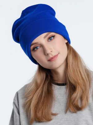 Шапка Real Talk, синяя — изображение 5