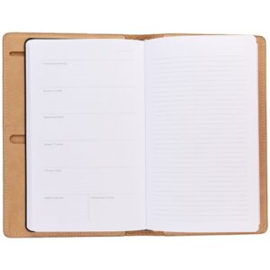 Еженедельник-портфолио Remini, недатированный, бежевый — изображение 5
