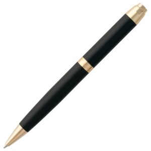 Ручка шариковая Razzo Gold, черная — изображение 4