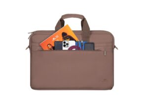RIVACASE 8235 brown сумка для ноутбука 15,6 / 6 — изображение 3