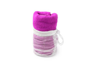 Полотенце из микрофибры KELSEY, фуксия — изображение 4