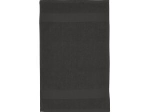 Хлопковое полотенце для ванной Sophia 30x50 см плотностью 450 г/м2, антрацит — изображение 2