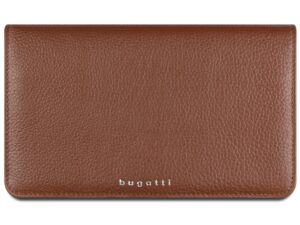 Кошелёк женский BUGATTI Lady Top, коньячный, натуральная воловья кожа, 19,5х2х11,2 см — изображение 2