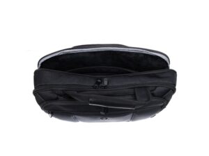 Портфель TORBER VOYAGE для ноутбука 14-16'', черный, баллистический нейлон, 41 x 12 x 30 см, 11 л — изображение 4