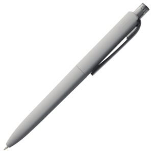 Ручка шариковая Prodir DS8 PRR-T Soft Touch, серая — изображение 3