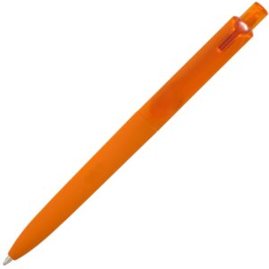 Ручка шариковая Prodir DS8 PRR-Т Soft Touch, оранжевая — изображение 2