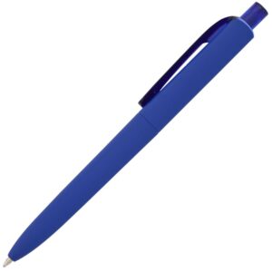 Ручка шариковая Prodir DS8 PRR-Т Soft Touch, синяя — изображение 3
