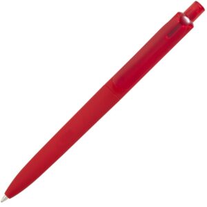 Ручка шариковая Prodir DS8 PRR-Т Soft Touch, красная — изображение 2