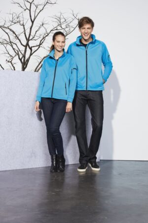 Куртка флисовая мужская New Look Men 250, бирюзовая — изображение 5