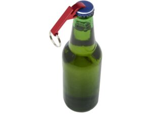 Брелок-открывалка Tao из переработанного алюминия - Красный — изображение 3