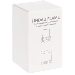 Кемпинговый фонарь с имитацией пламени Lindau Flame, черный — изображение 6