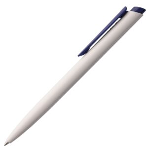 Ручка шариковая Senator Dart Polished, бело-синяя — изображение 2