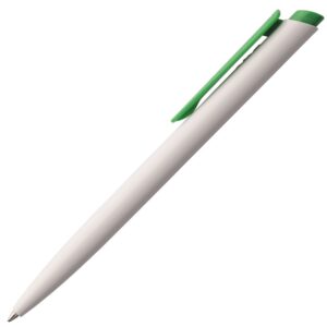 Ручка шариковая Senator Dart Polished, бело-зеленая — изображение 2