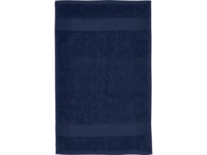 Хлопковое полотенце для ванной Sophia 30x50 см плотностью 450 г/м2, темно-синий — изображение 2