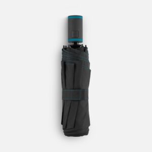 Зонт складной AOC Mini с цветными спицами, бирюзовый — изображение 4