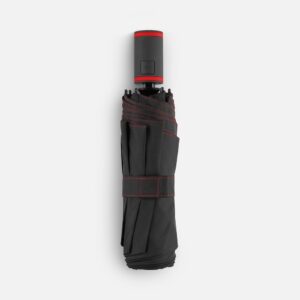 Зонт складной AOC Mini с цветными спицами, красный — изображение 3