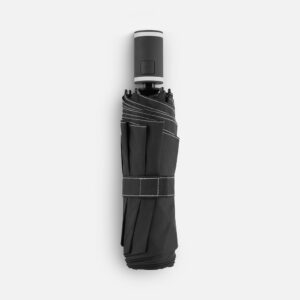 Зонт складной AOC Mini с цветными спицами, белый — изображение 4