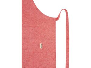 Pheebs 200 g/m2 recycled cotton apron, красный яркий — изображение 3