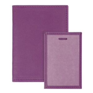 Обложка для автодокументов Twill, сиреневая — изображение 3