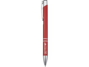 Шариковая ручка Moneta из переработанного алюминия - Красный — изображение 4