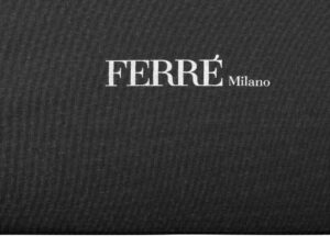 Зонт складной автоматический Ferre Milano, черный — изображение 7