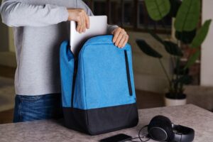 Рюкзак для ноутбука Bimo Travel, серый — изображение 7