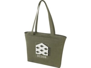 Weekender эко-сумка из переработанного материала Aware™ плотностью 500 г/м² - Зеленый — изображение 6