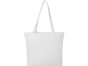 Weekender эко-сумка из переработанного материала Aware™ плотностью 500 г/м² - Белый — изображение 3