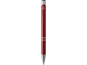 Шариковая ручка Moneta из переработанного алюминия - Красный — изображение 2