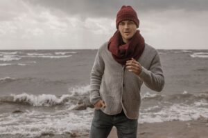 Снуд Brugge, бордовый — изображение 7